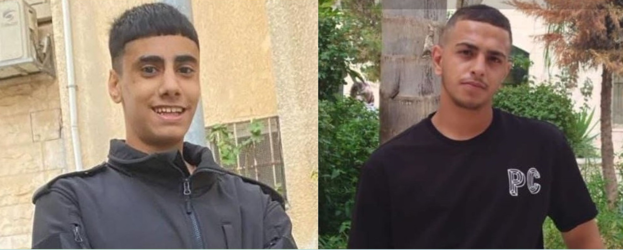 الشهيدان أحمد محمود زيد ومحمد ربيع حمارشة